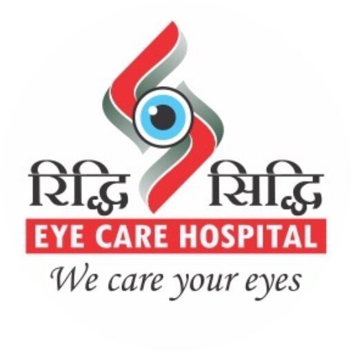 RIddhi Siddhi eye & multispeciality hsopital sikar logo